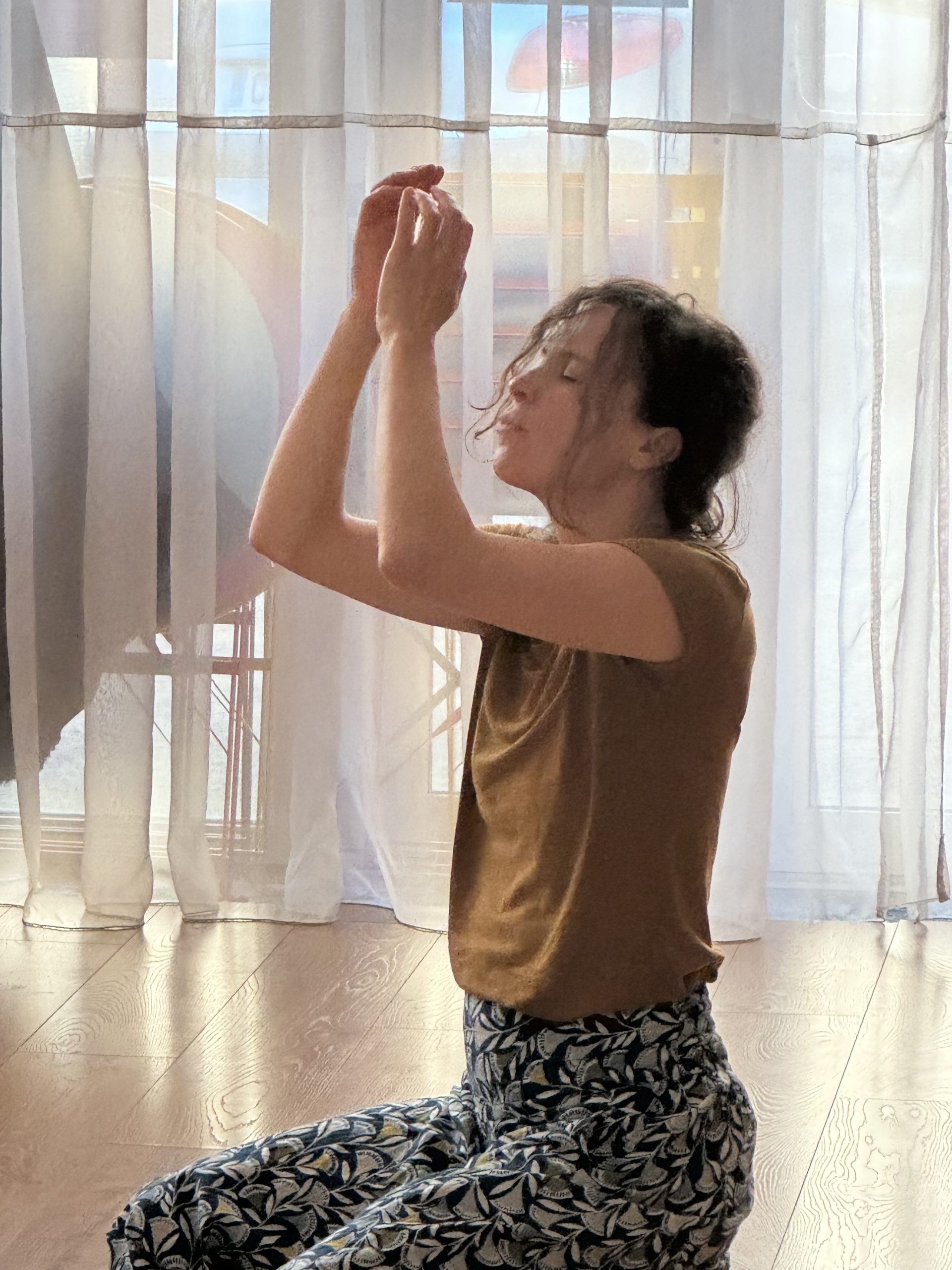 Danseuse pratiquant la danse art thérapie